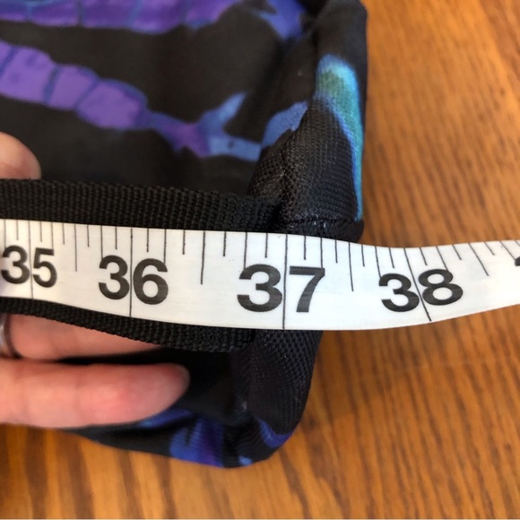 VOLCOM Black/Blue/Purple, Fanny Pack, 12.5” X 6.5” - Picture 6 of 8